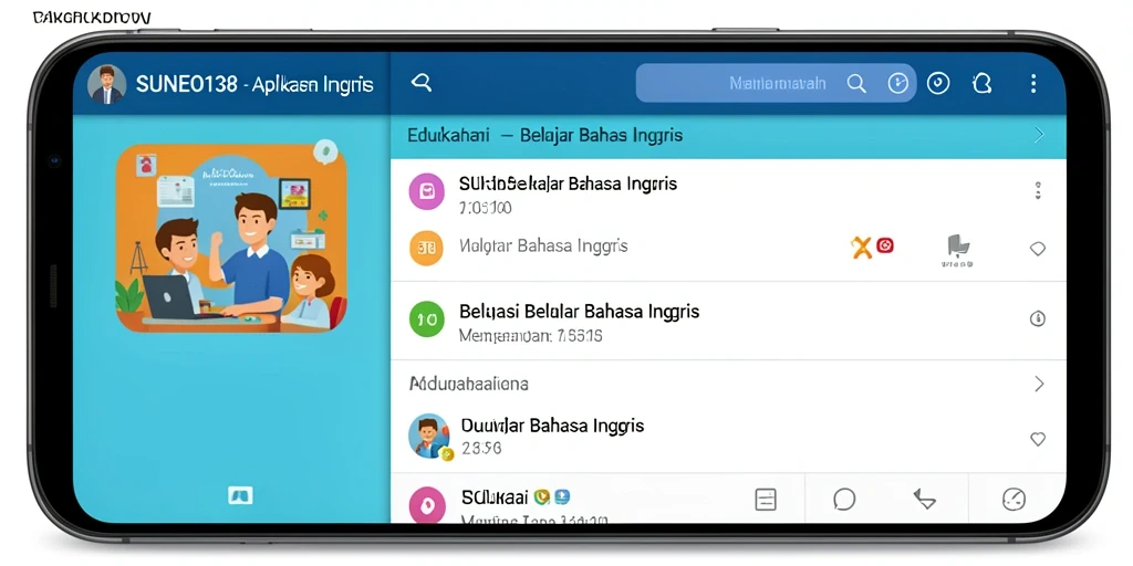 Tampilan antarmuka aplikasi SUNEO138 yang modern dan interaktif.